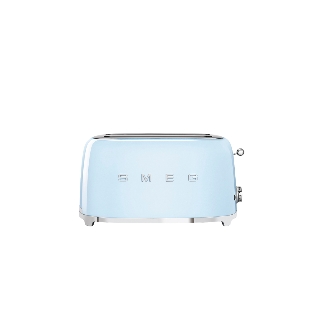 SMEG Chrome 4x4-Slice Toaster + Reviews | Crate & Barrel